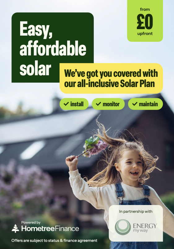 EnergyMyWay Partners with Hometree Finance to Make Solar Power More Accessible