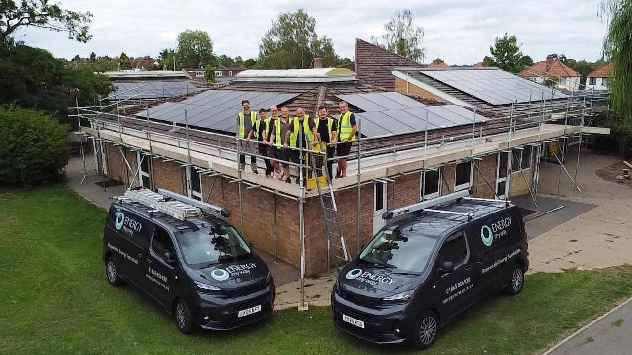 40kWp Solar PV array for a school in Oxfordshire