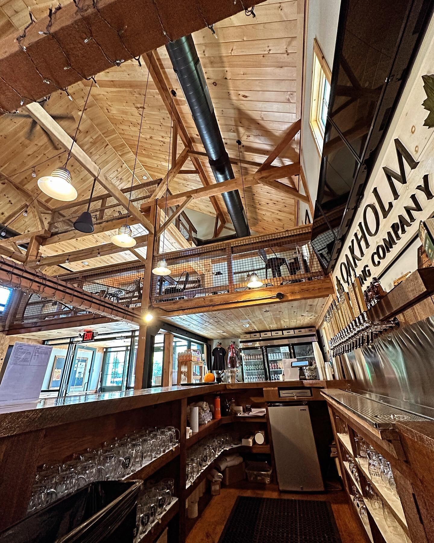 We finished up a camera installation over at @oakholmbrewing. This is a beautiful brewery with a disc golf course and event venue in Brookfield MA. Definitely worth a visit! #oakholmbrewery