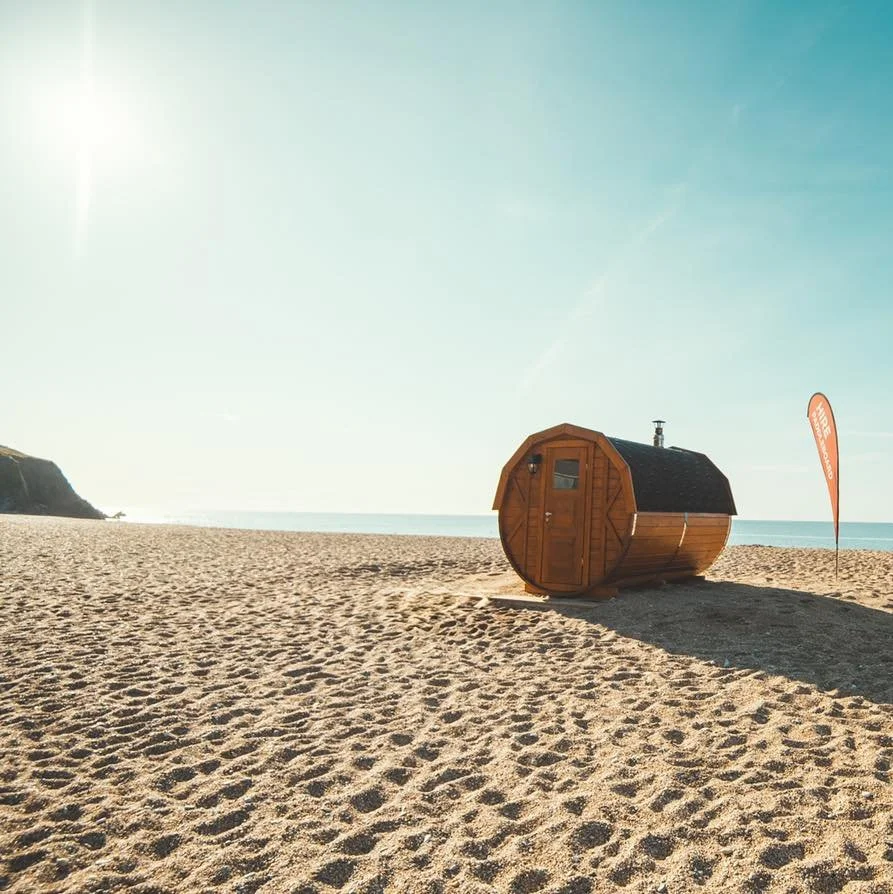 beach sauna at blackpool sands