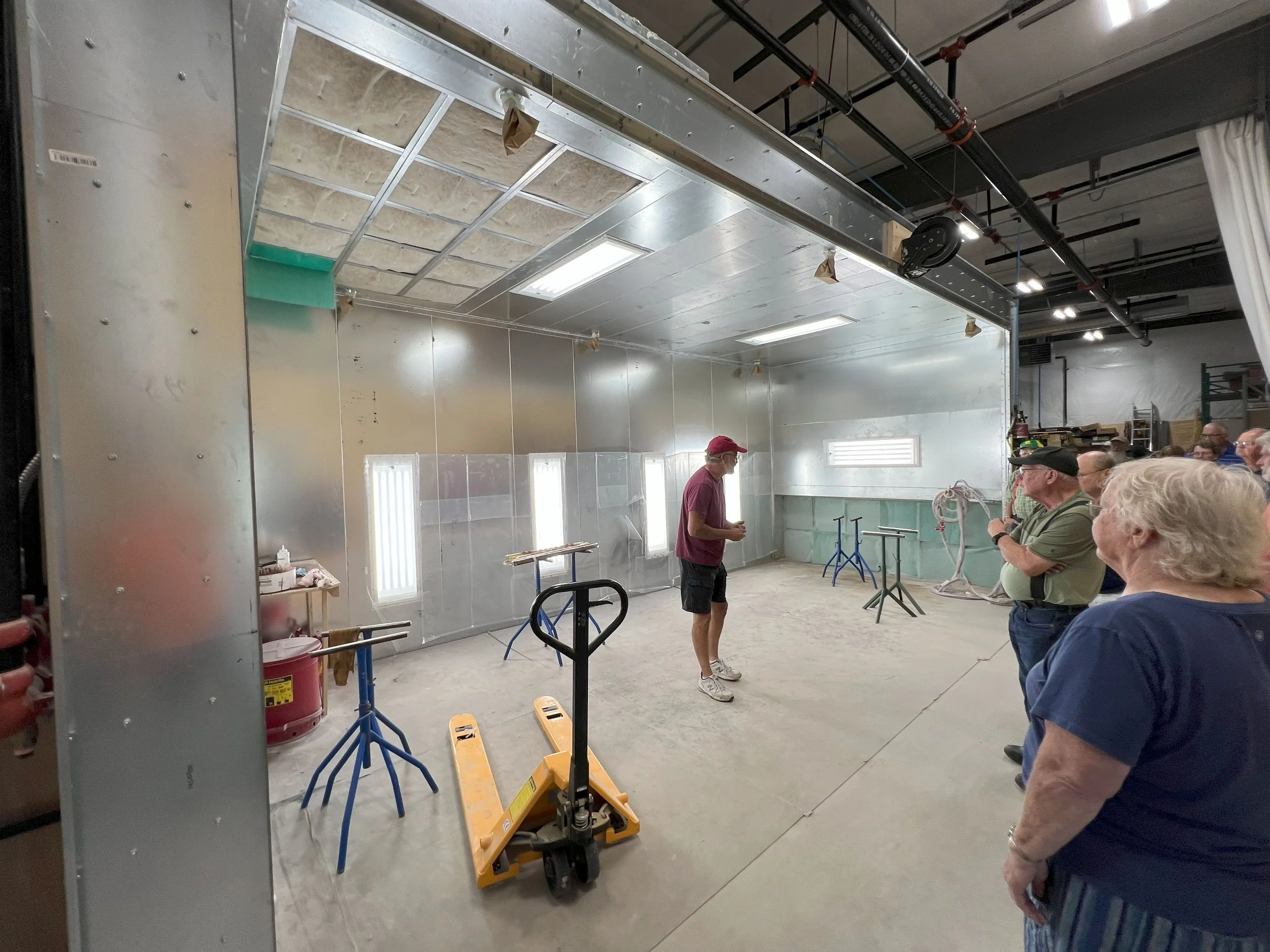 The finishing room at Dobson Pipe Organ Builders.