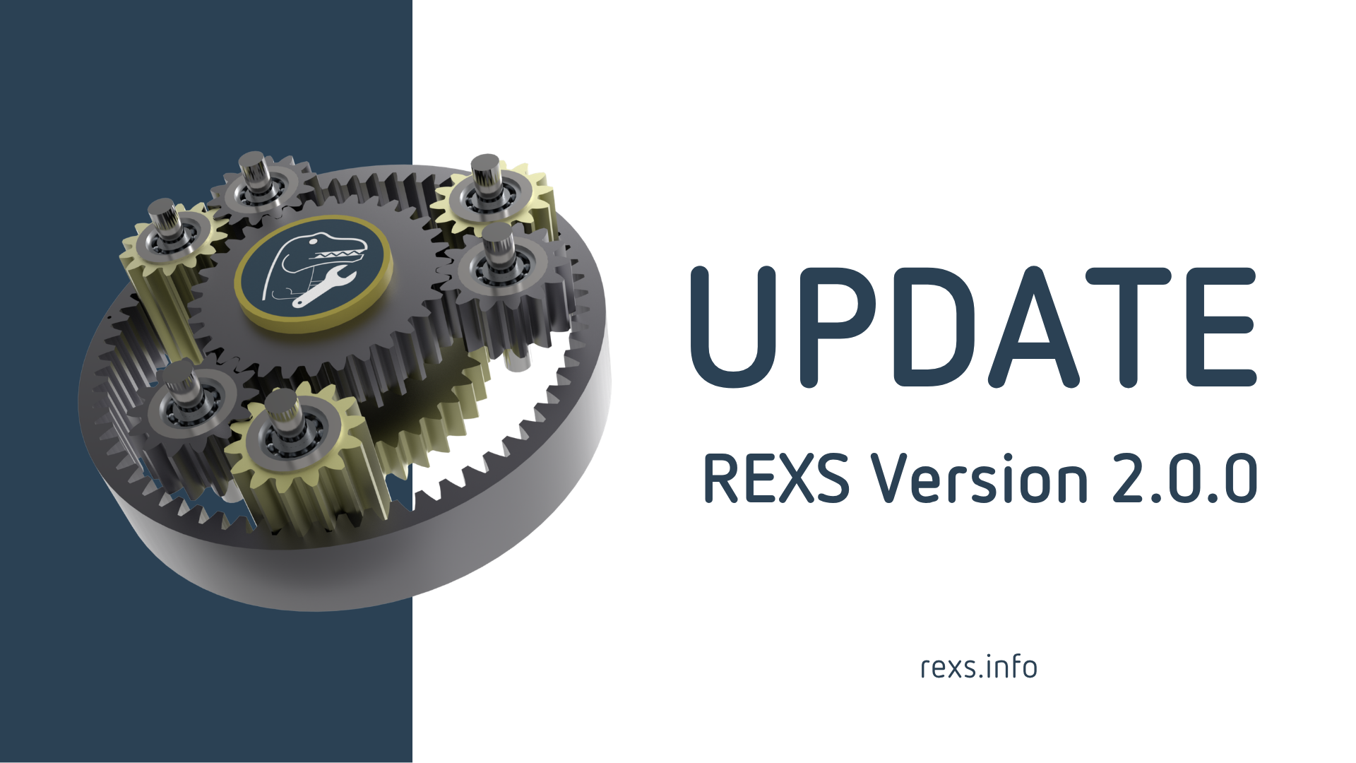 REXS 2.0.0 veröffentlicht: Neue Komponenten und Strukturen für Getriebedaten