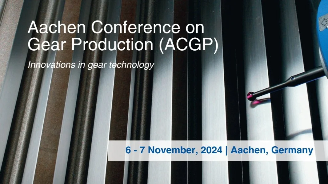Aachen Conference on Gear Production 2024: Jetzt anmelden!