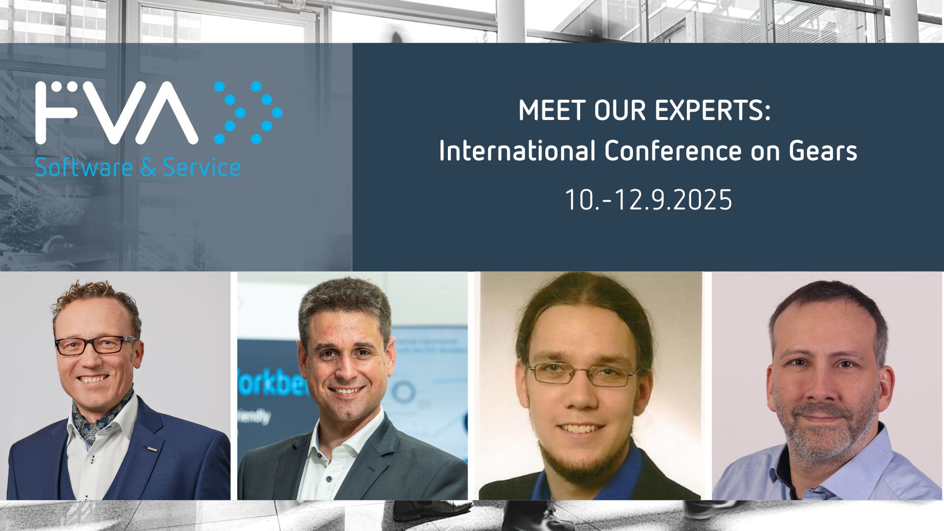 Treffen Sie uns auf der International Conference on Gears 2025