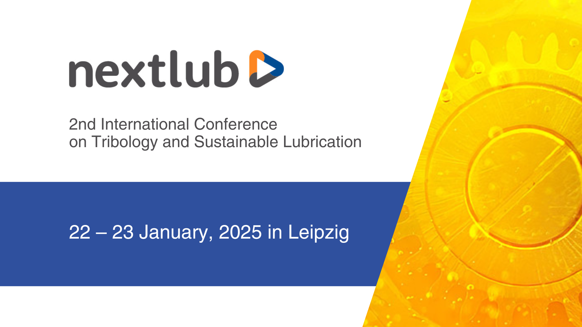 nextlub Konferenz 2025: Anmeldungen ab sofort möglich!