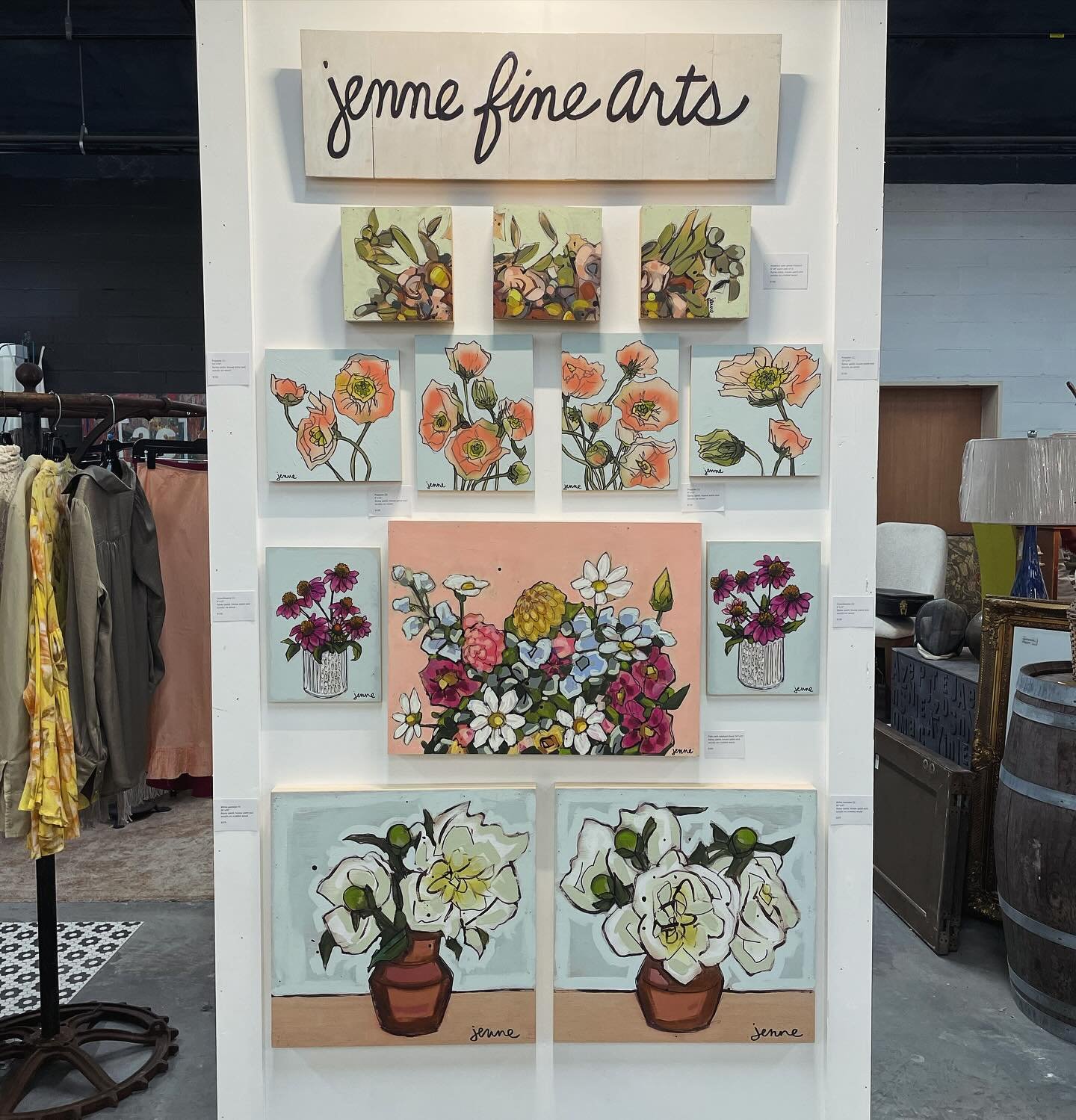 I&rsquo;m growing! You can now find my work in Asheville at  the @marqueeasheville 💕 

If you&rsquo;ve never been, you&rsquo;re missing out! The Marquee is the coolest place in the river arts district to find original art, vintage and antiques. The 