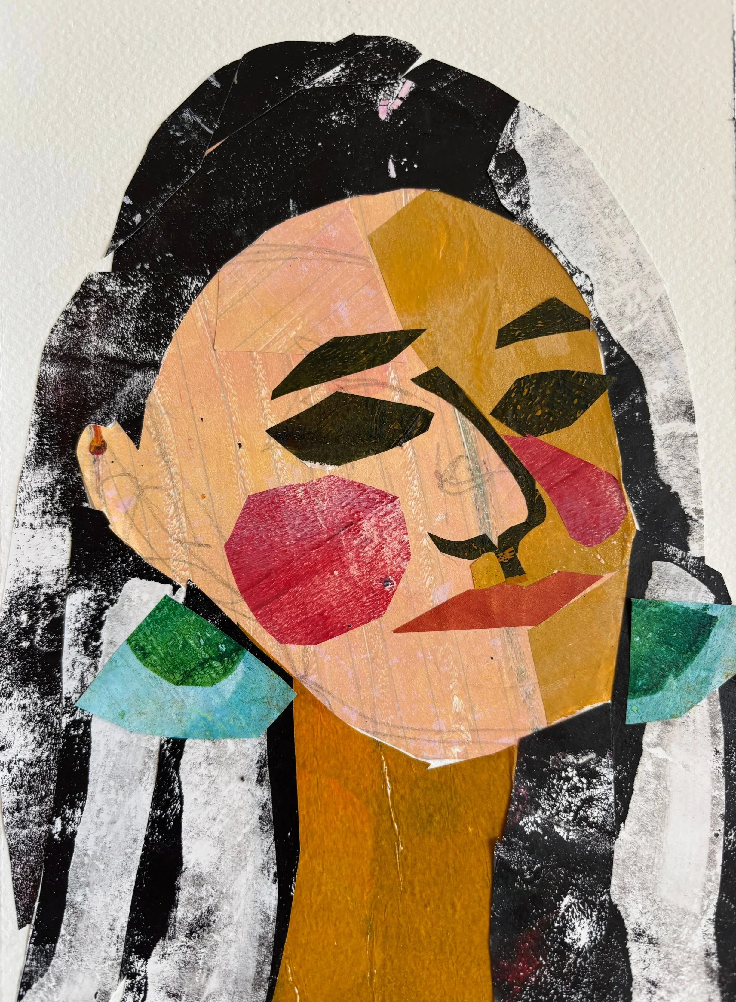 Mi Abuela 6x9 Mixed Media