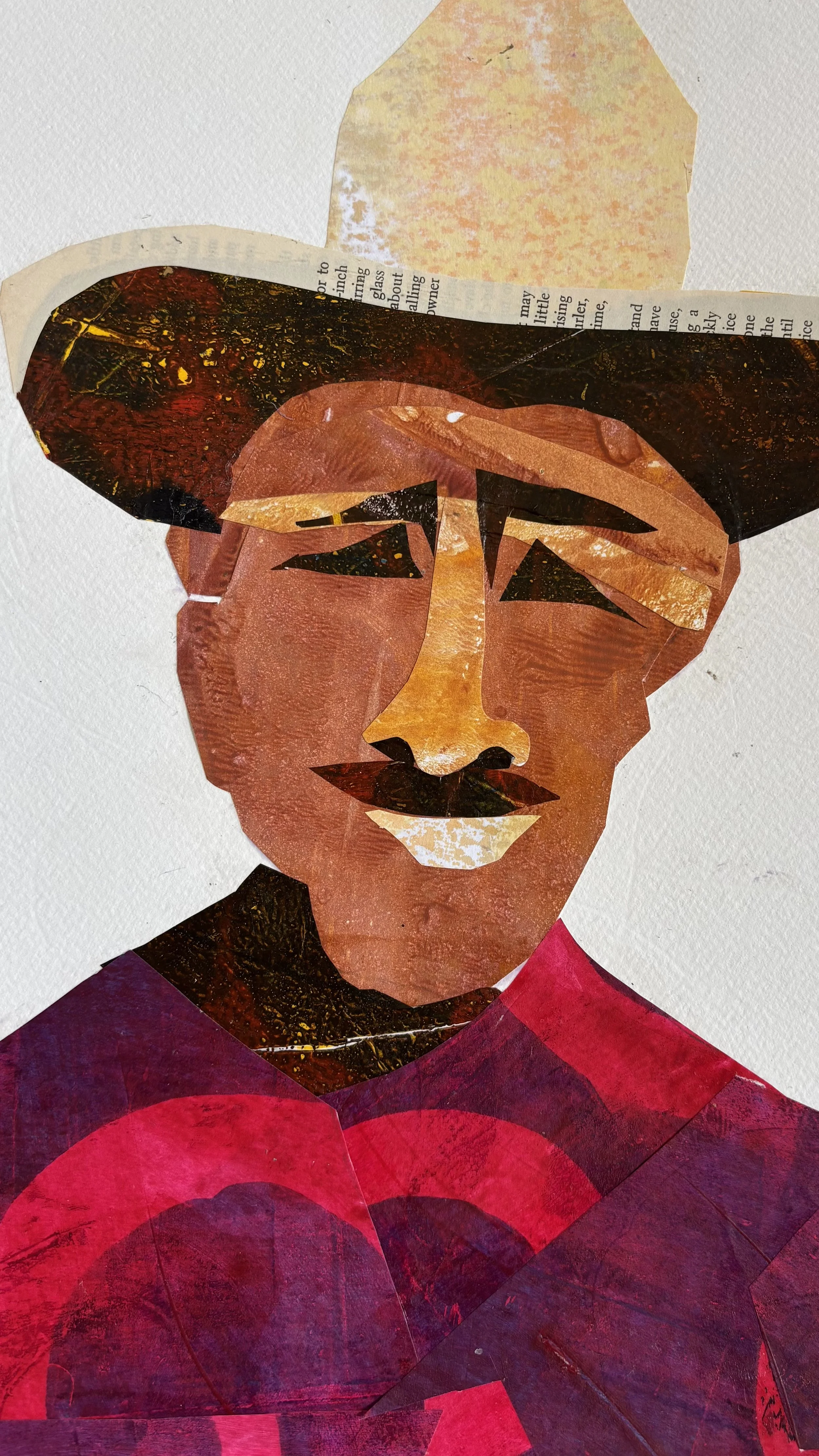 Vaquero 9x12 Mixed Media