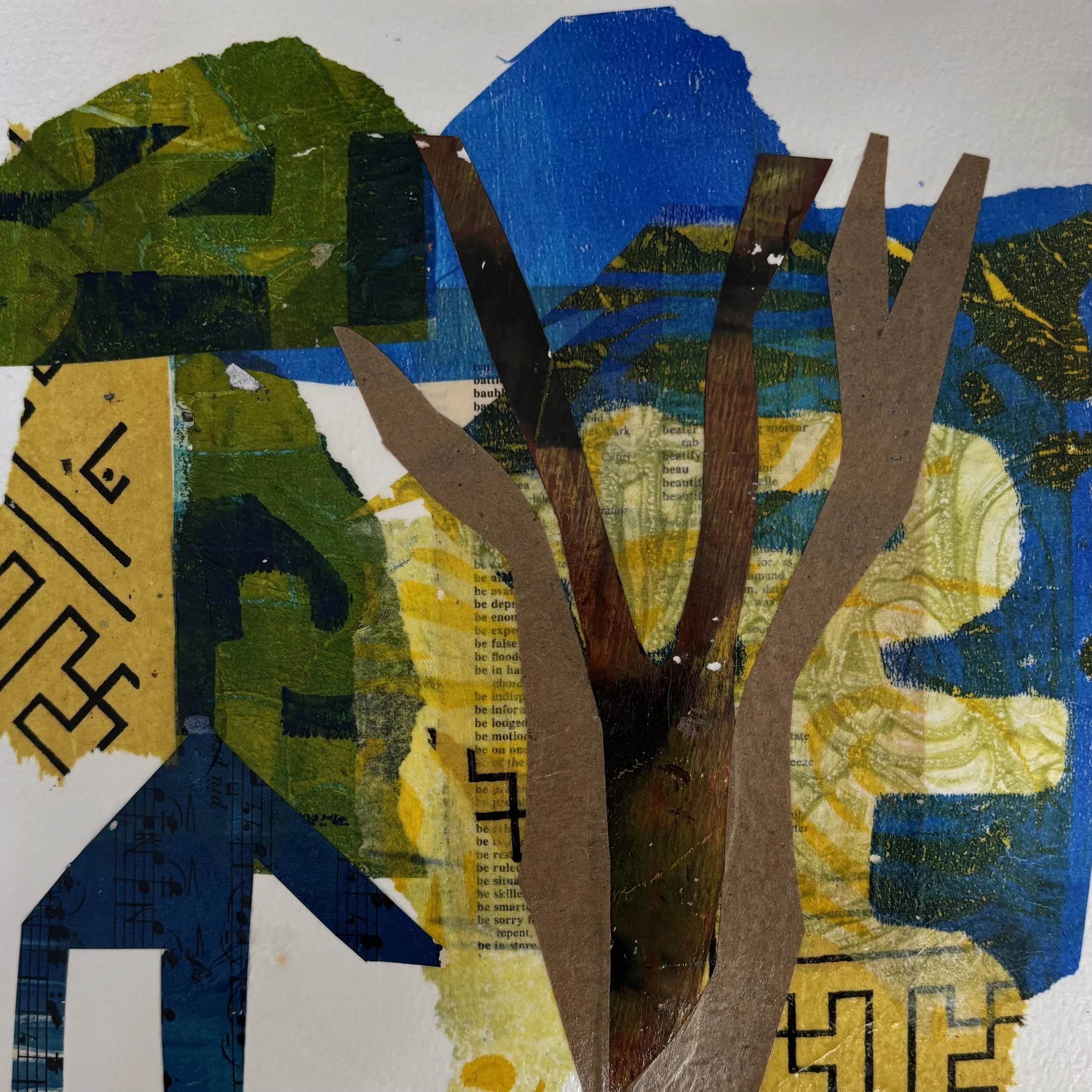 In the forest 6x9 Acrylic