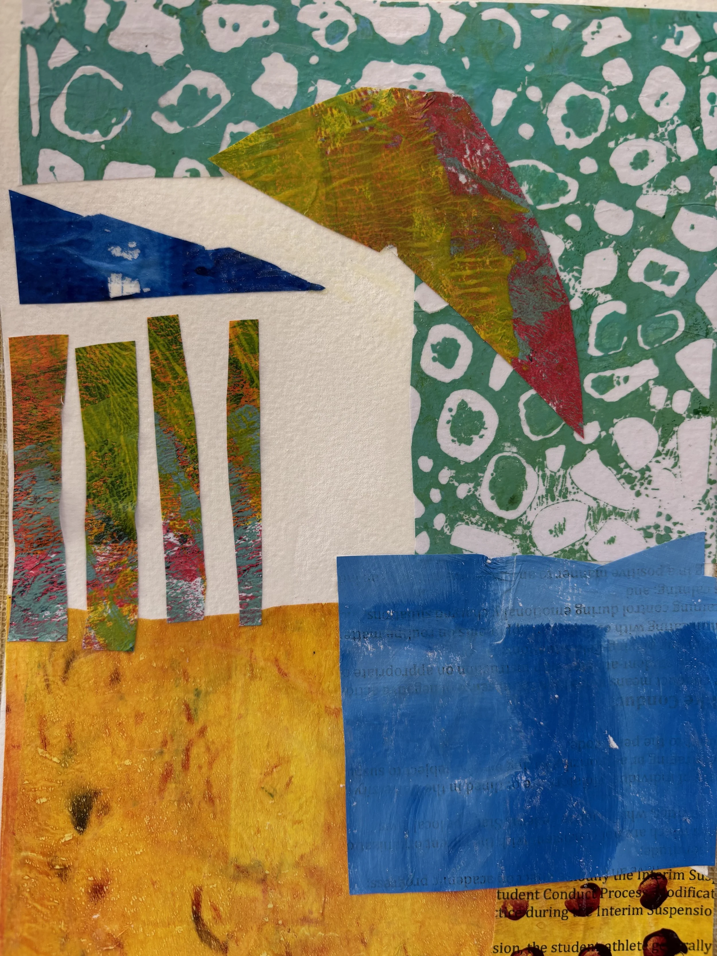 Abstract Baja Landscape #4 6x9 Media Media