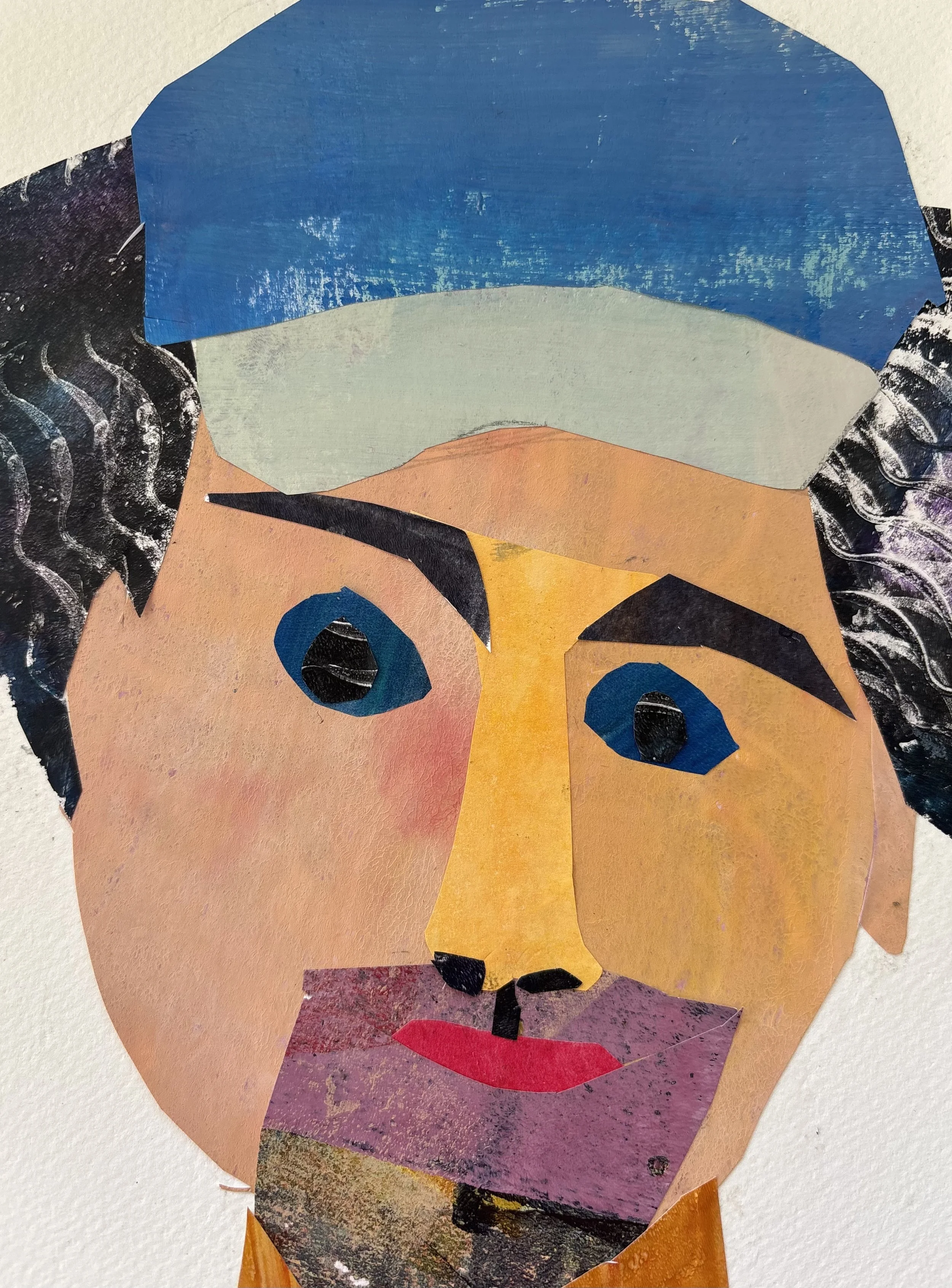 Young Man 6x9 Mixed Media