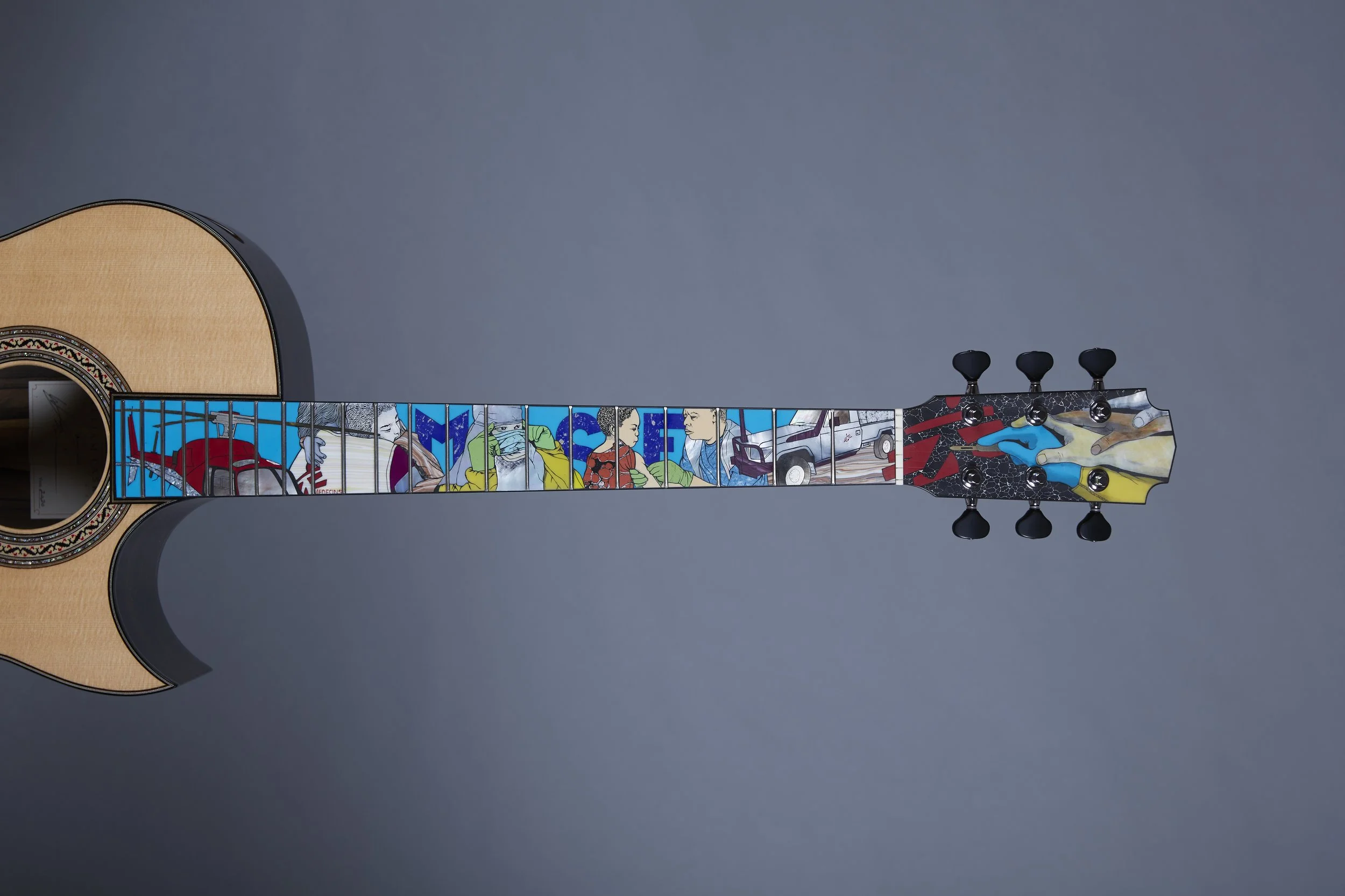 Grit Laskin Acoustic Guitar MÉDECINS SANS FRONTIÈRES.jpg