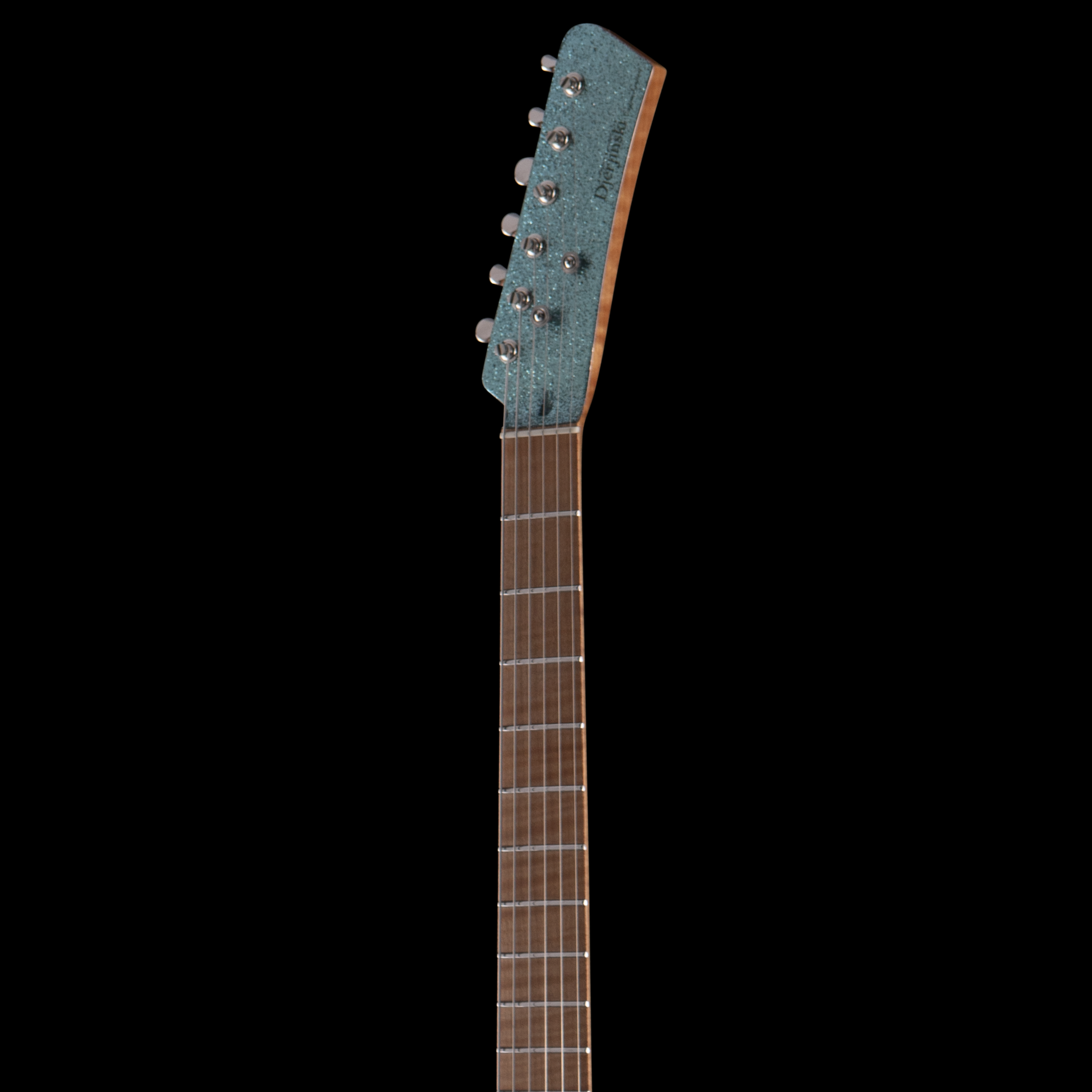enTour 2026 Djerjinski Guitar Blue Sonic Pie - Headstock Front.png