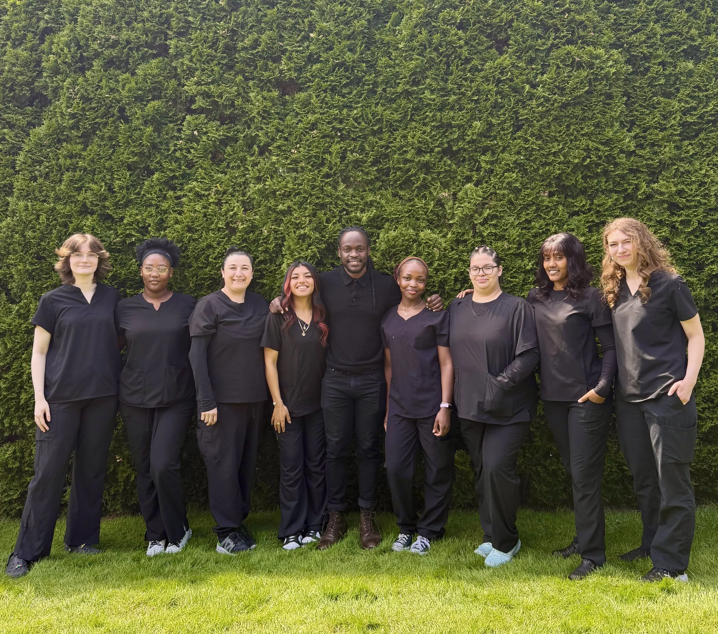 A professional and friendly caretake of our senior residents at Cedar Highlands Home in Vancouver Washington by Belamour Care