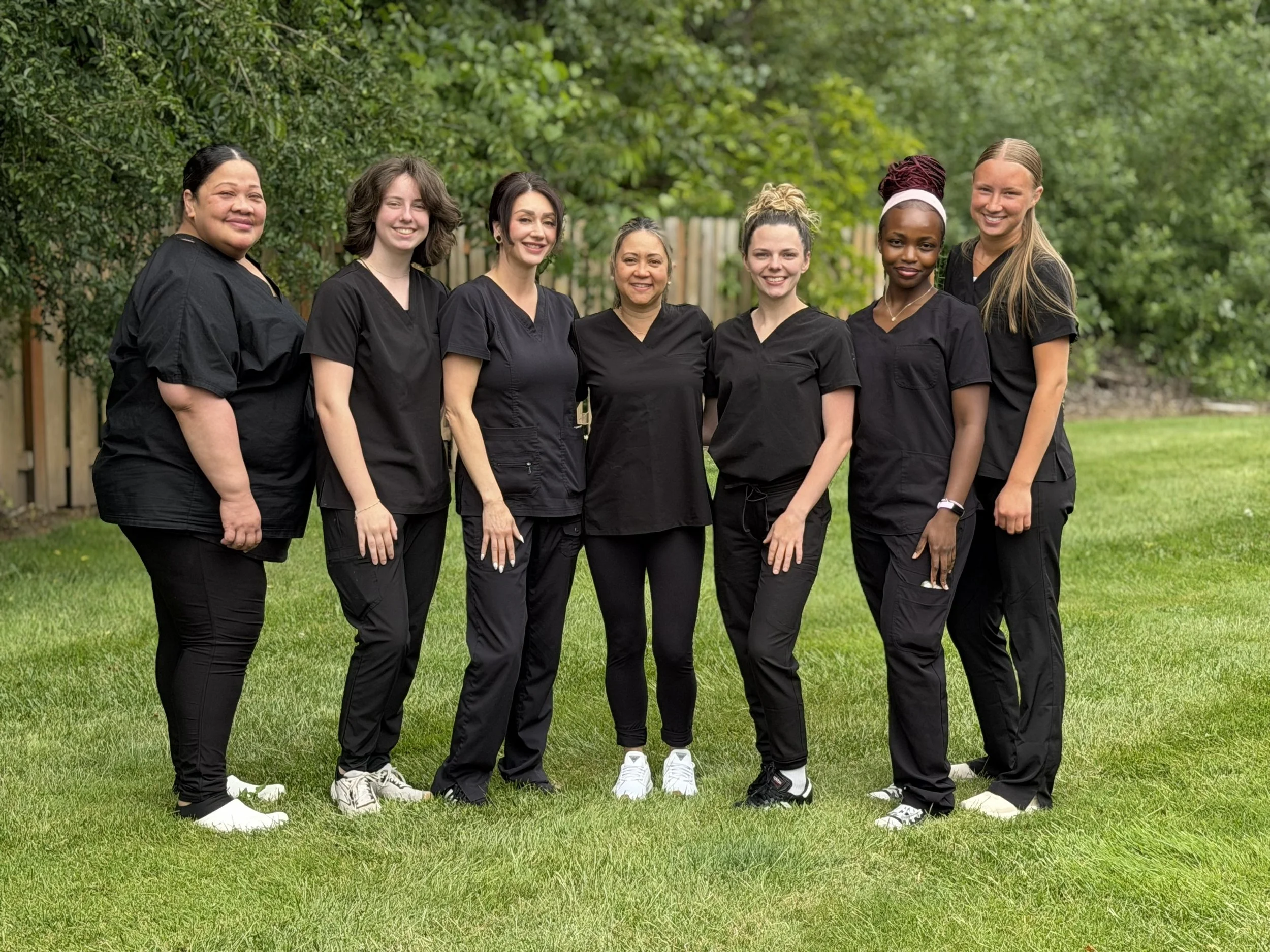The team at Vintage Years Adult Family Hoem in Vancouver Washington