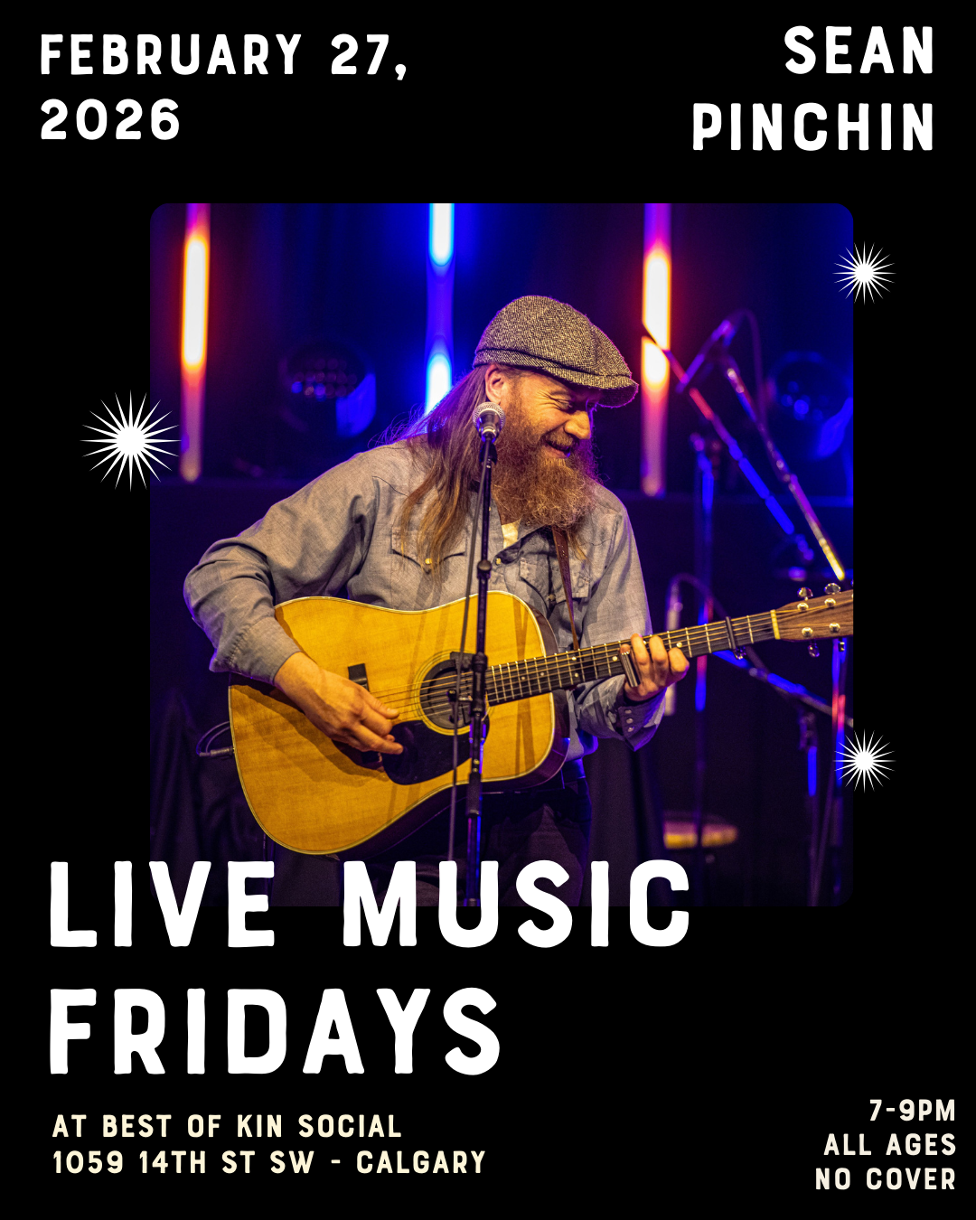 Live Music Fridays: Sean Pinchin