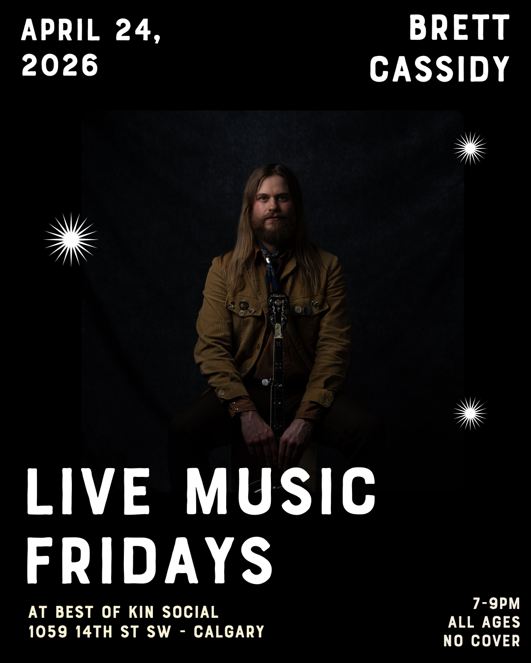 Live Music Fridays: Brett Cassidy