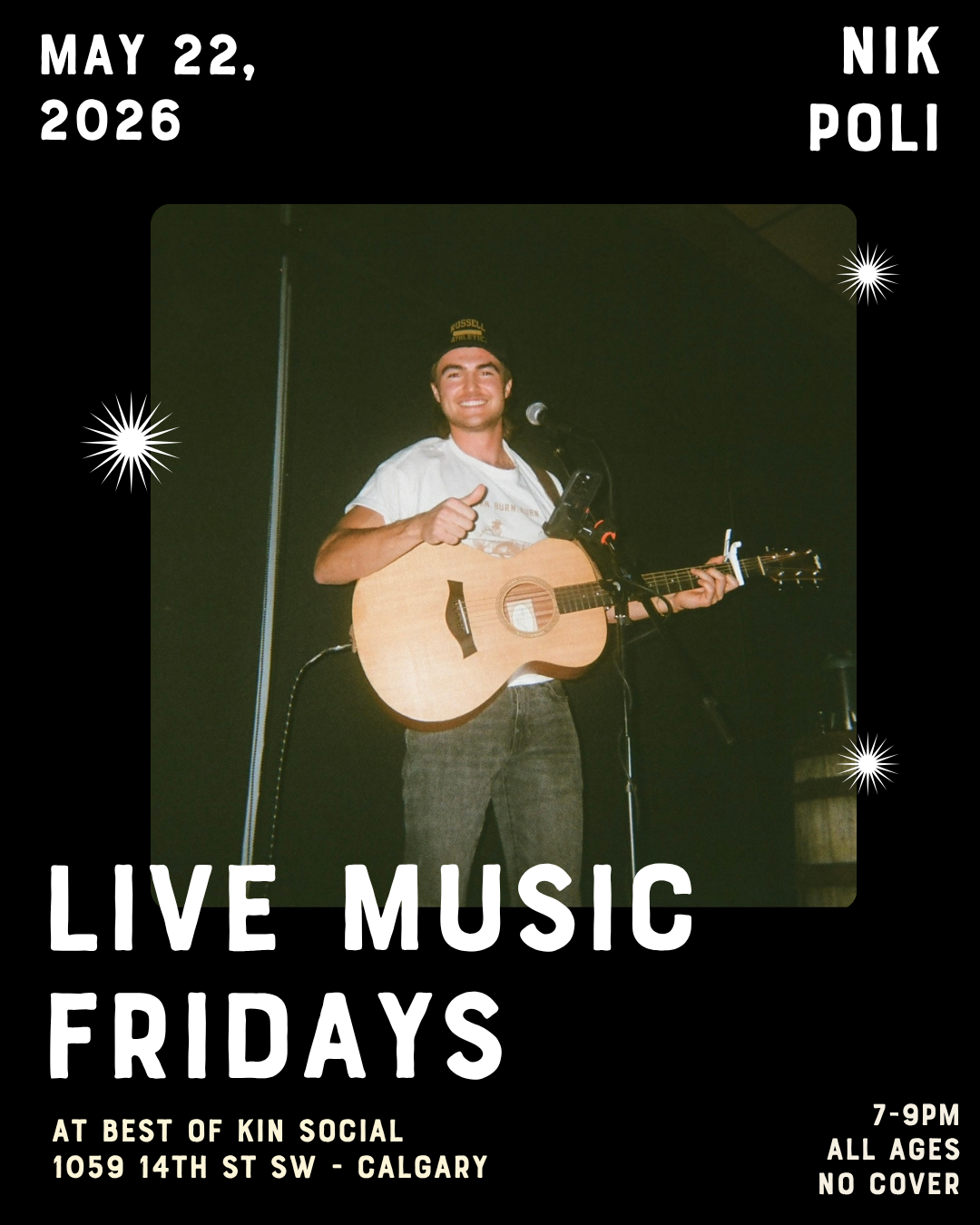 Live Music Fridays: Nik Poli