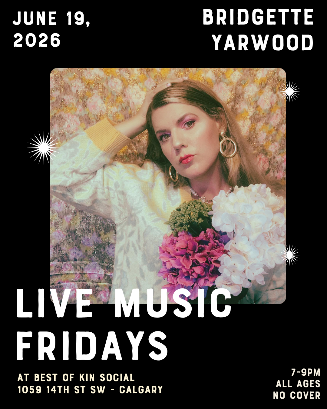 Live Music Fridays: Bridgette Yarwood