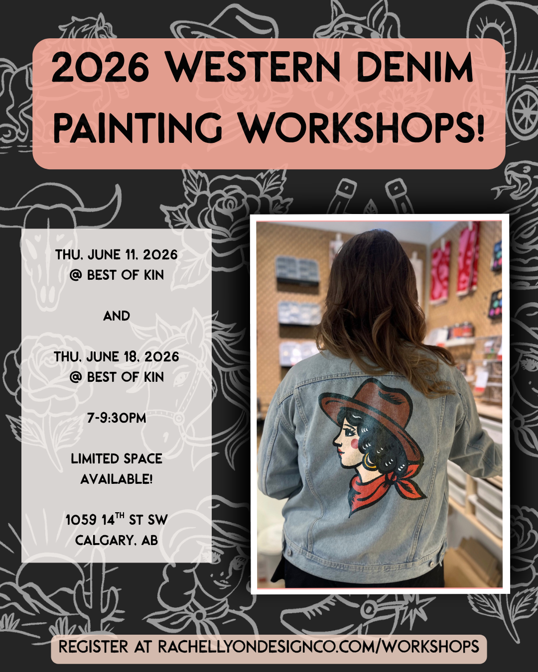 Western Denim Paint Night