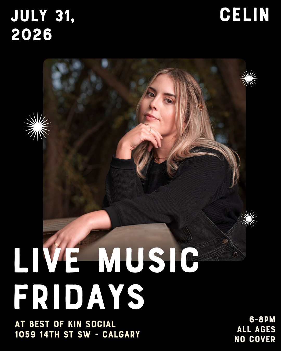 Live Music Fridays: CELIN