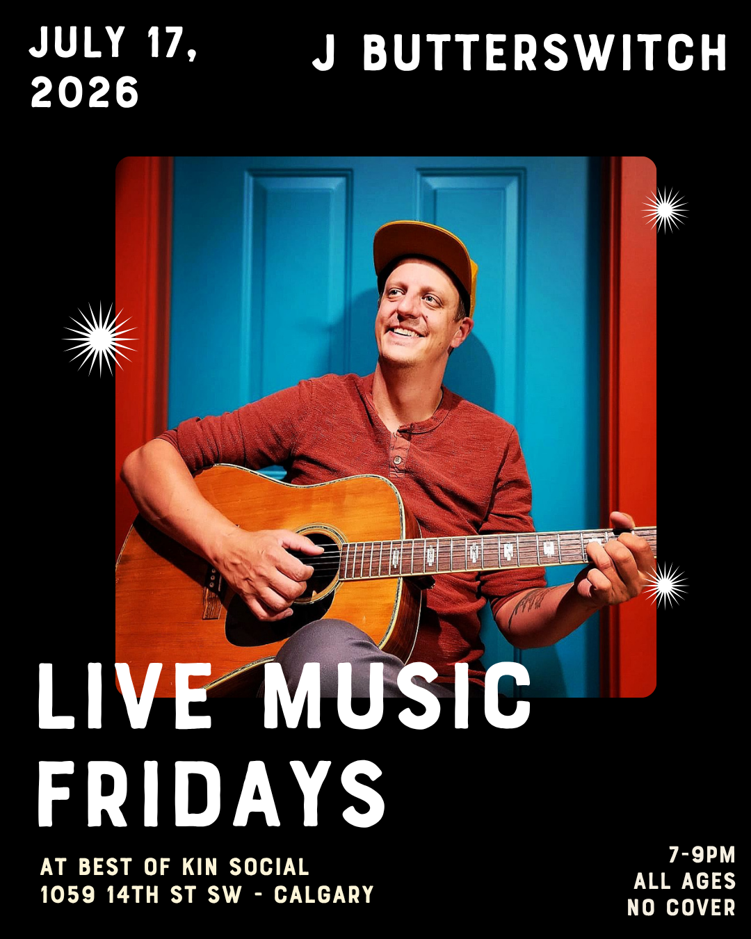 Live Music Fridays: J Butterswitch