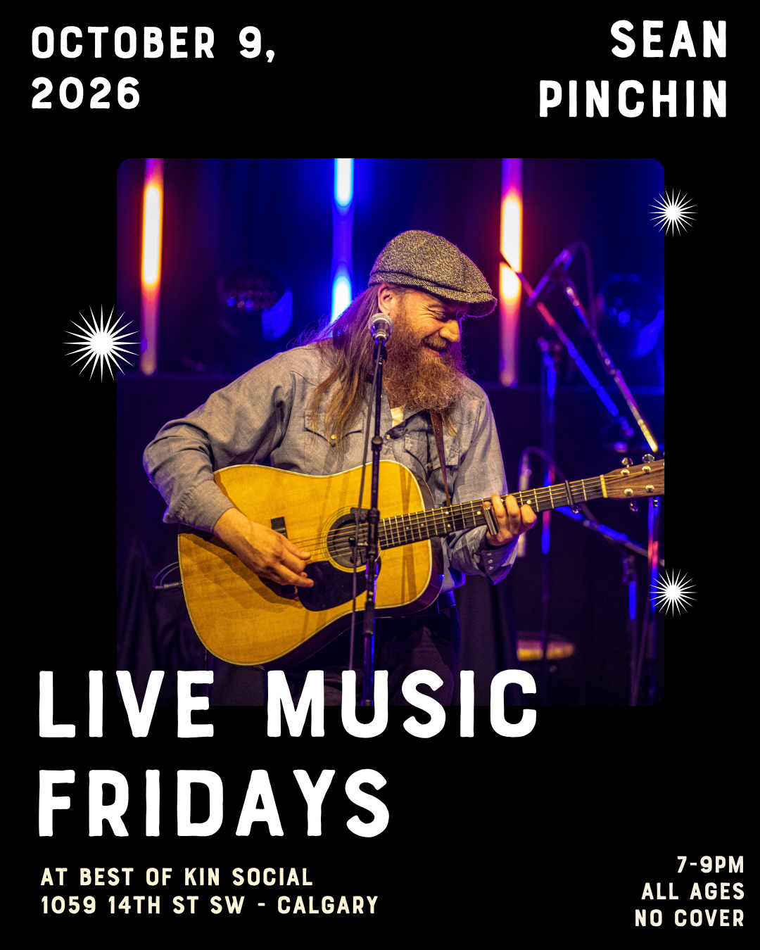 Live Music Fridays: Sean Pinchin