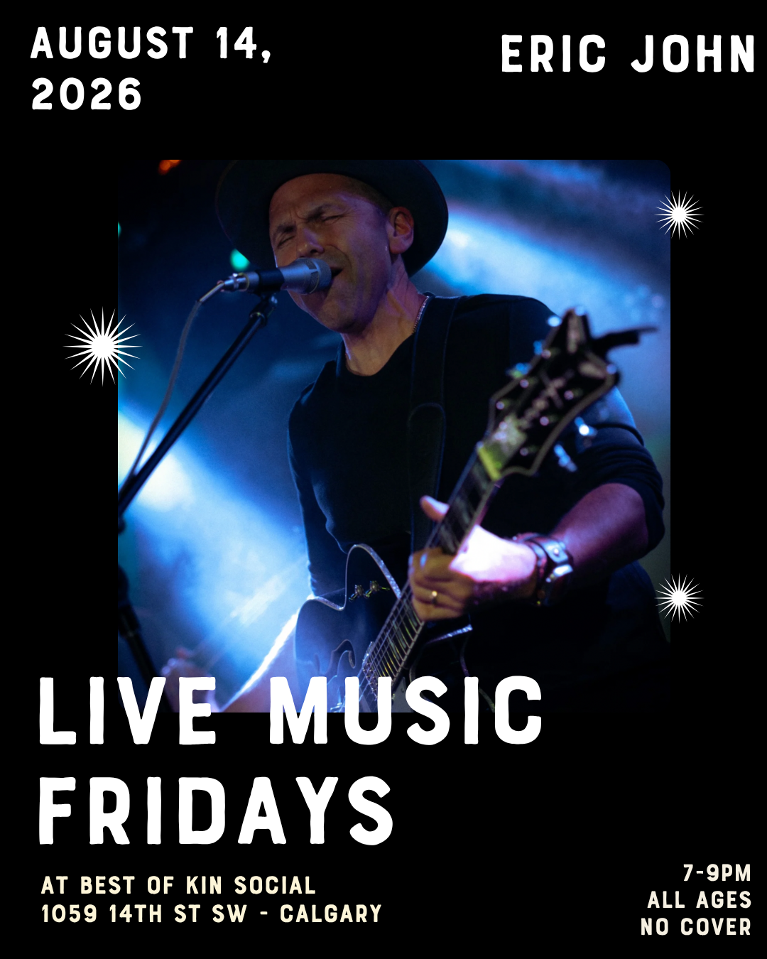 Live Music Fridays: Eric John