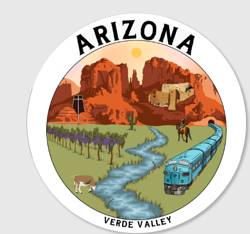 Verde Valley Donation Sticker