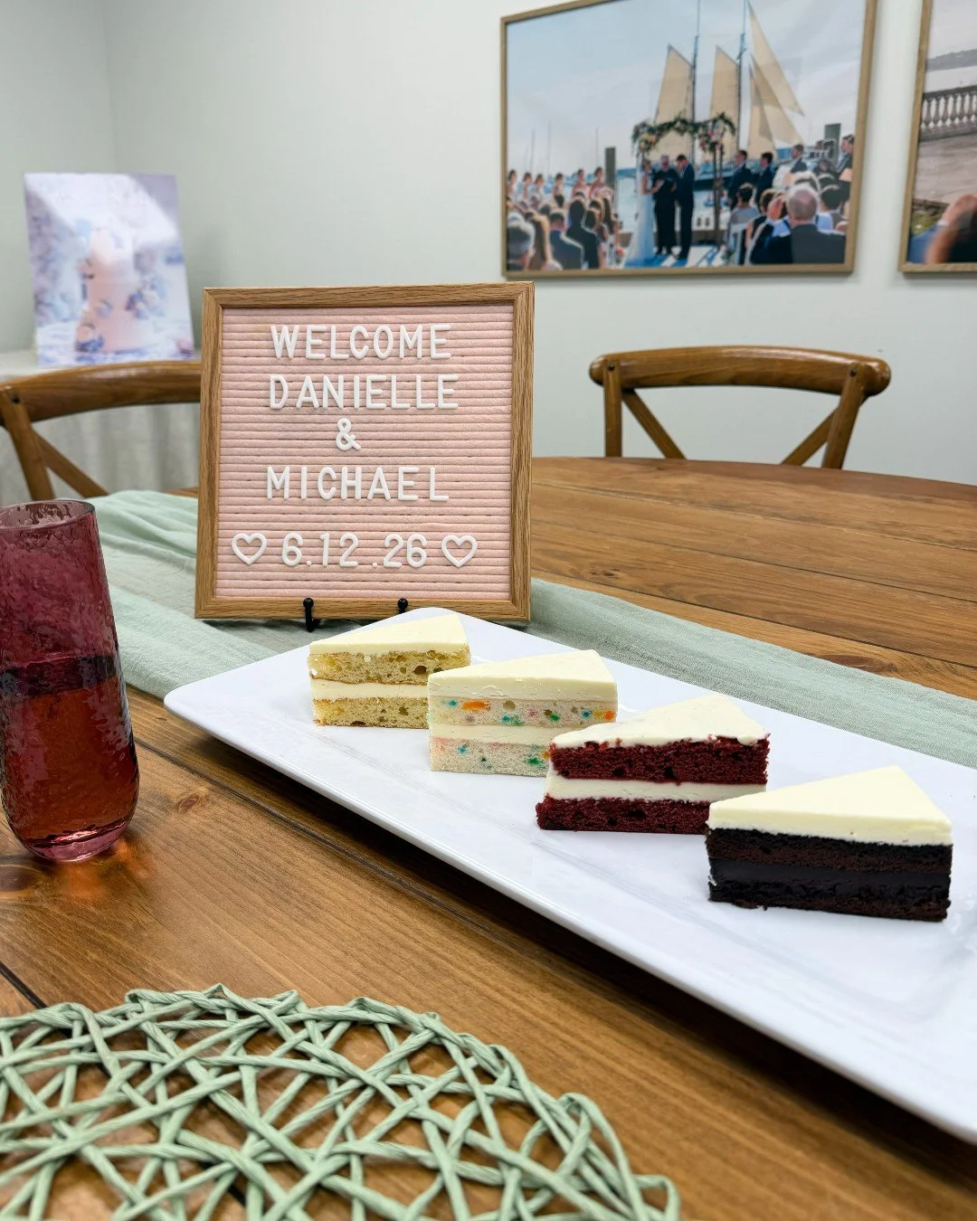 The easiest &ldquo;yes&rdquo; you&rsquo;ll say during wedding planning! 🍰 🍾 

Cake tastings, champagne pours, and designing something that&rsquo;s completely yours.

Contact us using the link in our bio to schedule your tasting.

#woodenpinbakingco