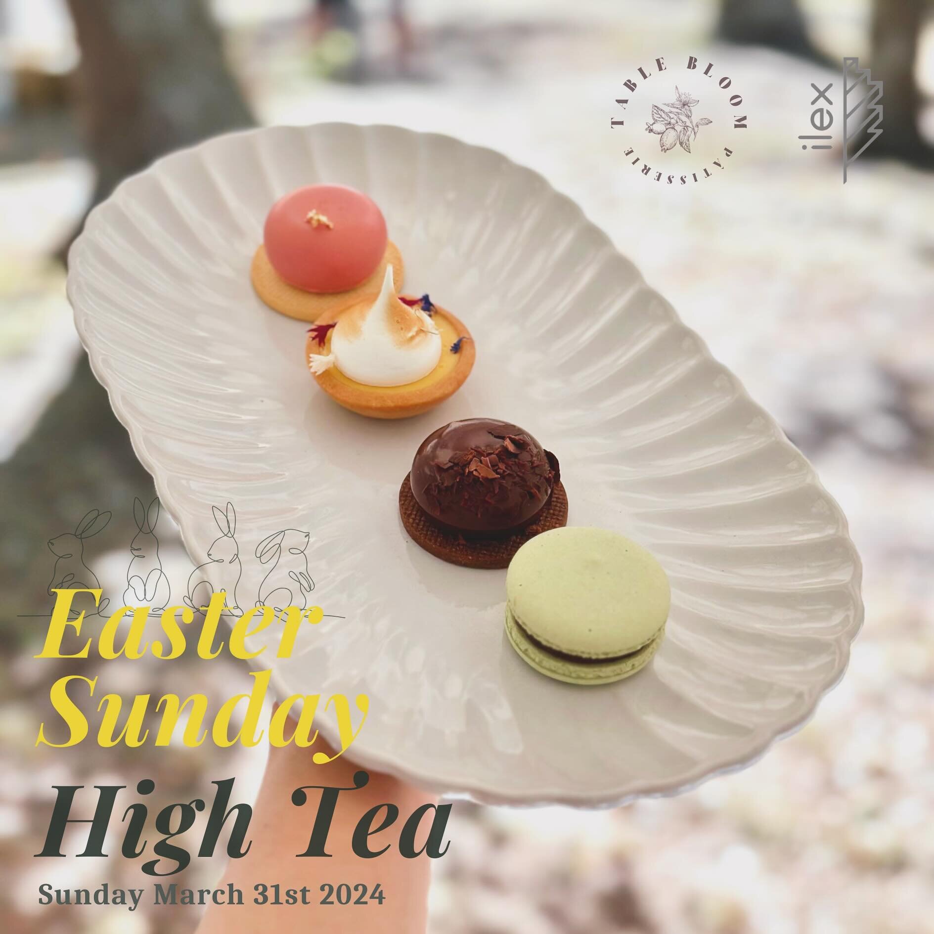 Join us for an exquisite Easter celebration at the Ilex in the Botanic Gardens - Easter in Bloom! Indulge in a luxurious champagne high tea event like no other, where every detail has been carefully curated to create an unforgettable experience.&nbsp