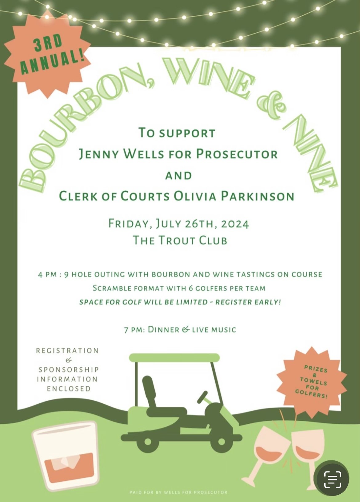 Come support Jenny Wells Licking County Prosecutor and Olivia Come support Jenny Wells Licking County Prosecutor and Olivia
