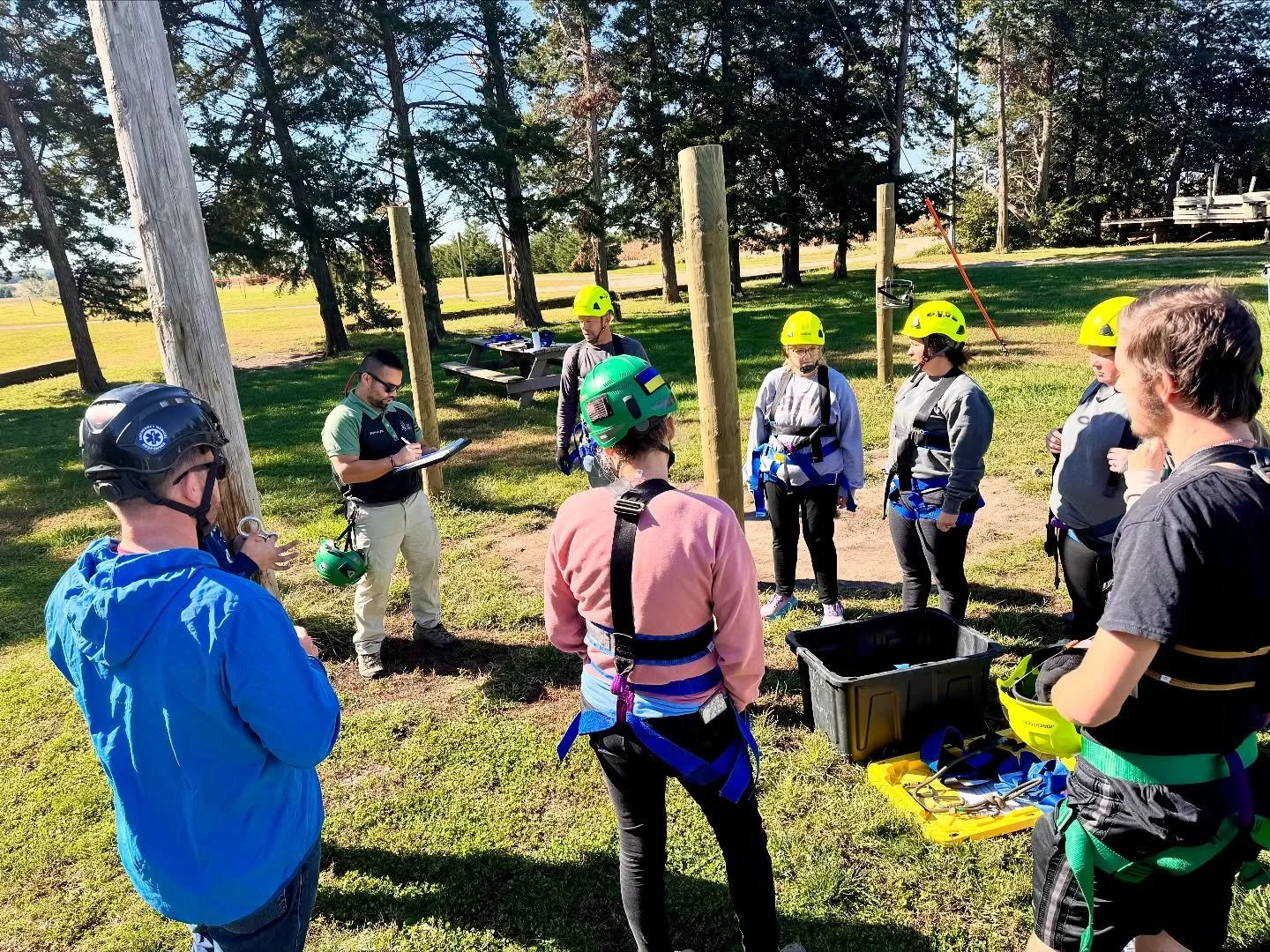 Last week, our core staff underwent activity training on some of our activities to stay updated on best procedures. We strive to serve our guests as best as we can, which includes knowledge of and practice of running our activities! π·‍βοΈπ·‍β