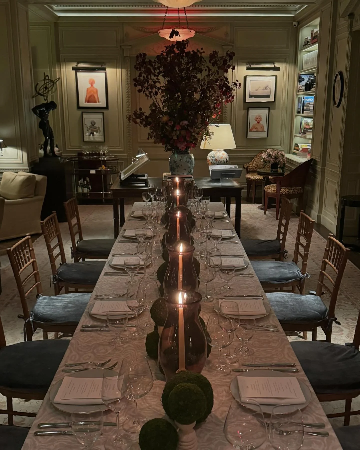 Our Signature Aubergine hurricane for @augustacole at @thelowellhotel - DM for interest