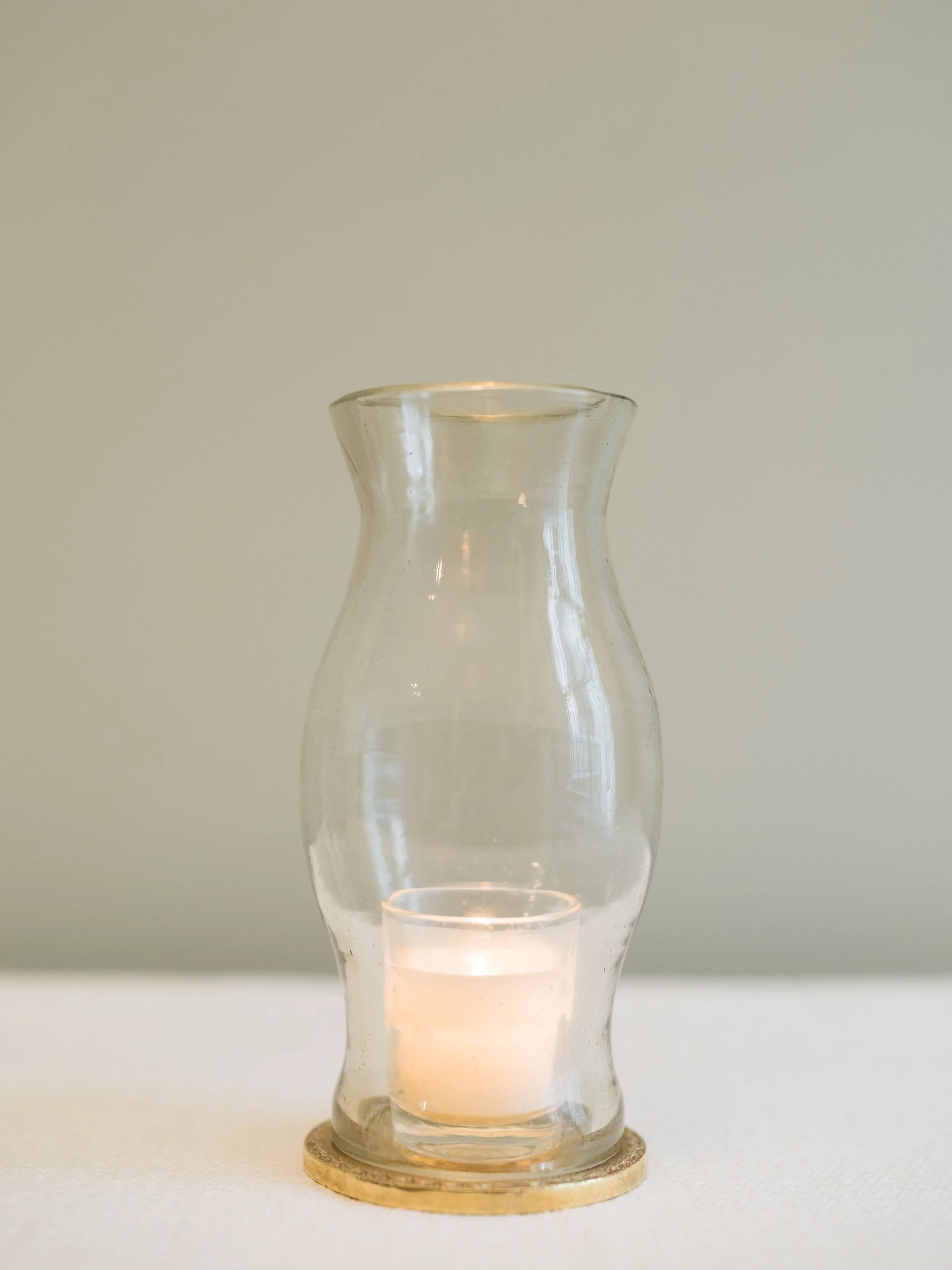 Clear 7" Mini Tabletop Hurricane