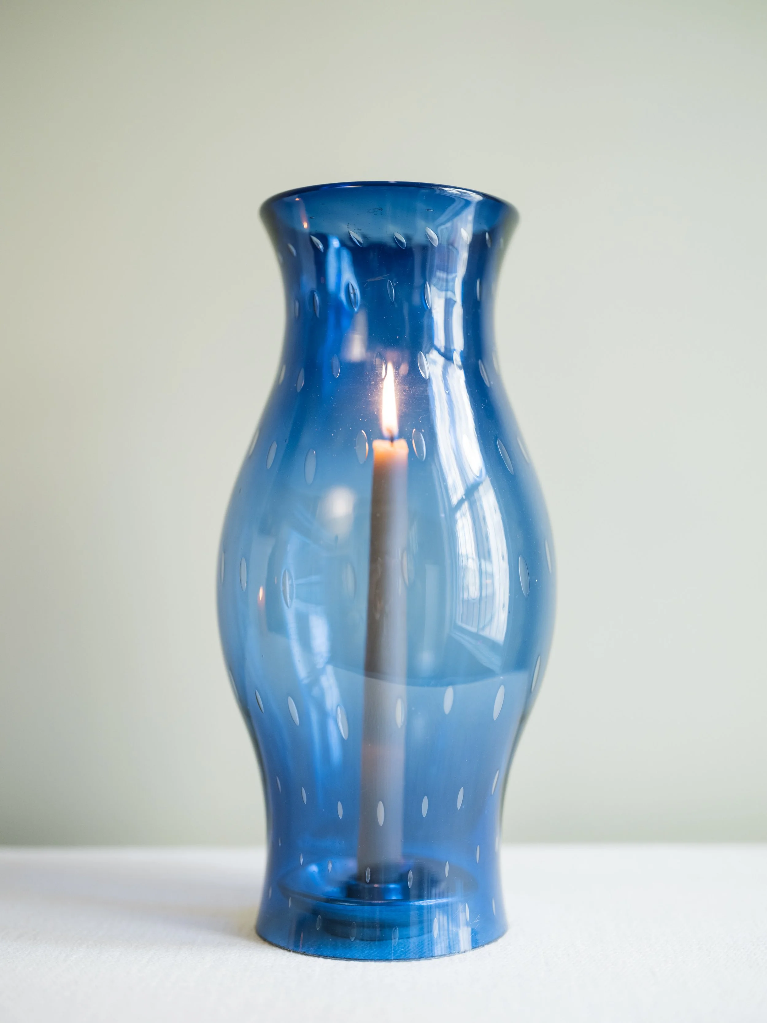 French Blue Bubble 14" Signature Hurricane