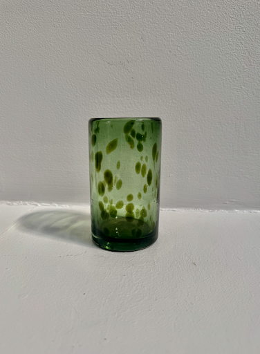 Tall Marble Olive Votive Holder