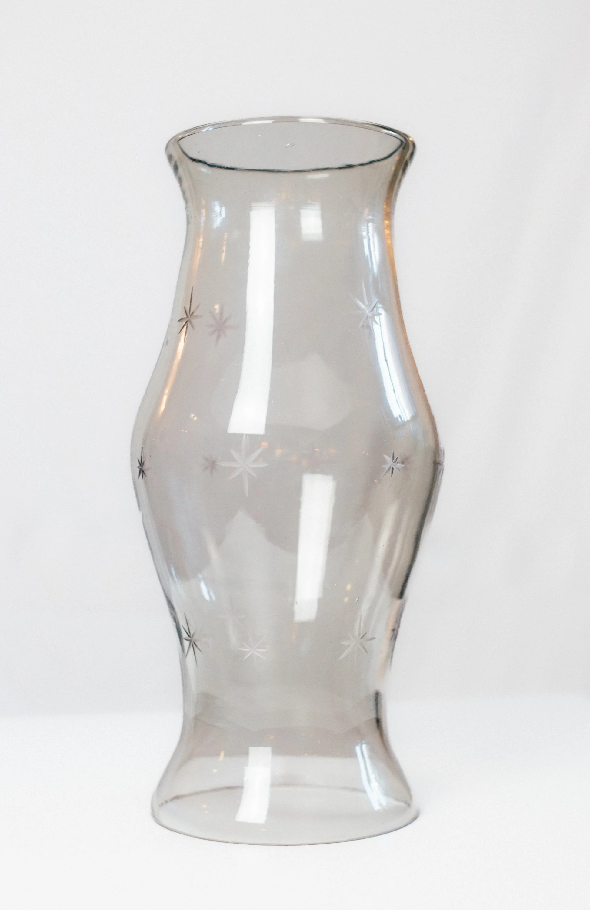 Clear Star-Etched 14” Artisan Hurricane