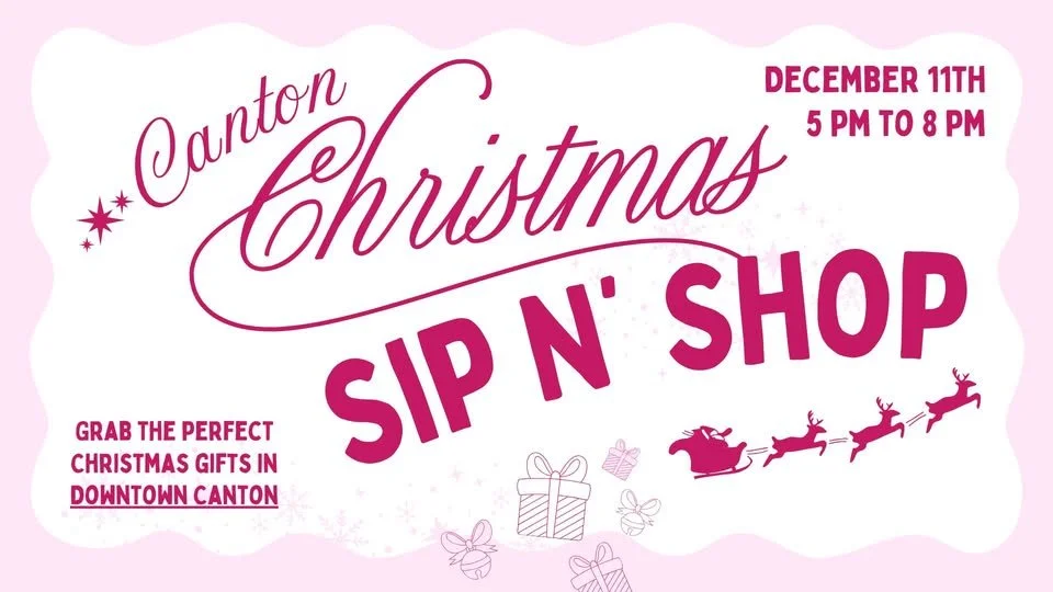 Downtown Canton Christmas Sip N' Shop
