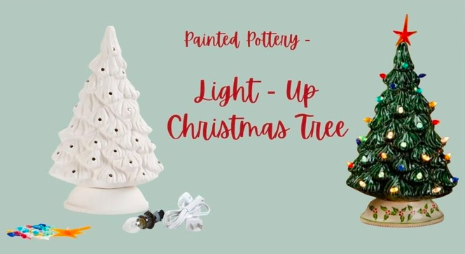Painted Pottery Night- Christmas Tree