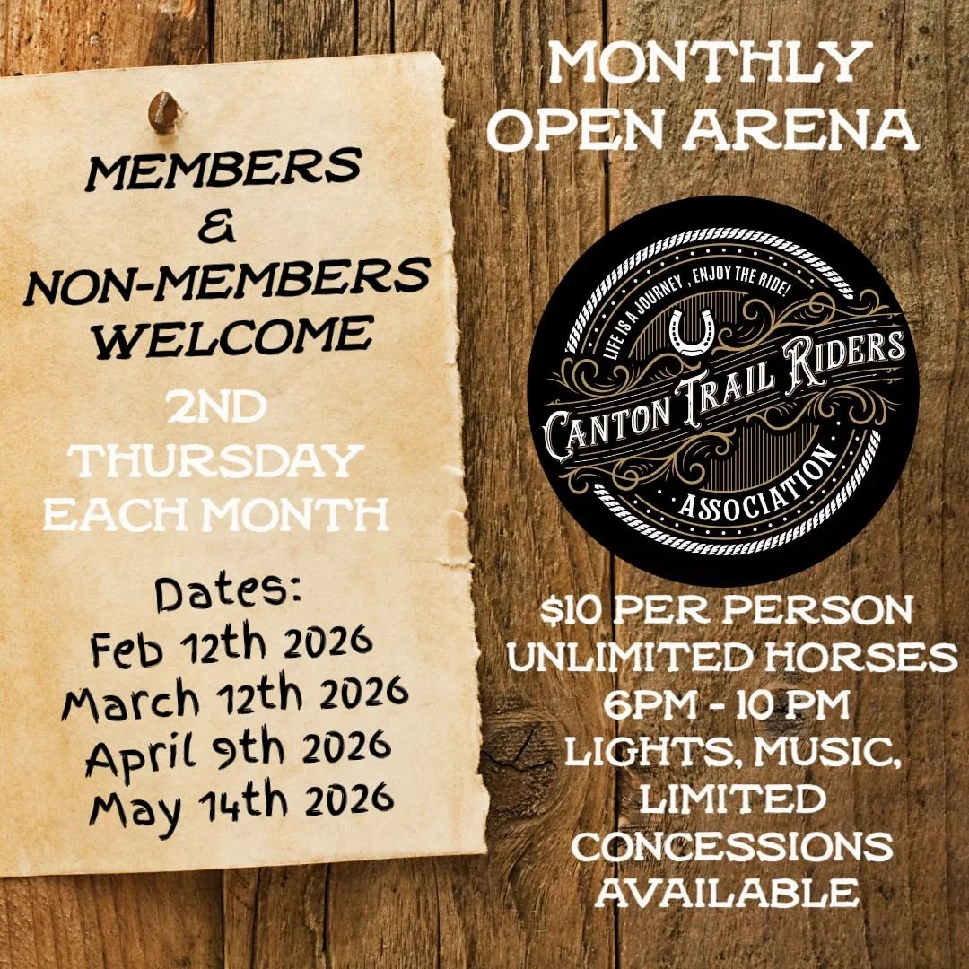 Canton Trail Riders Open Arena