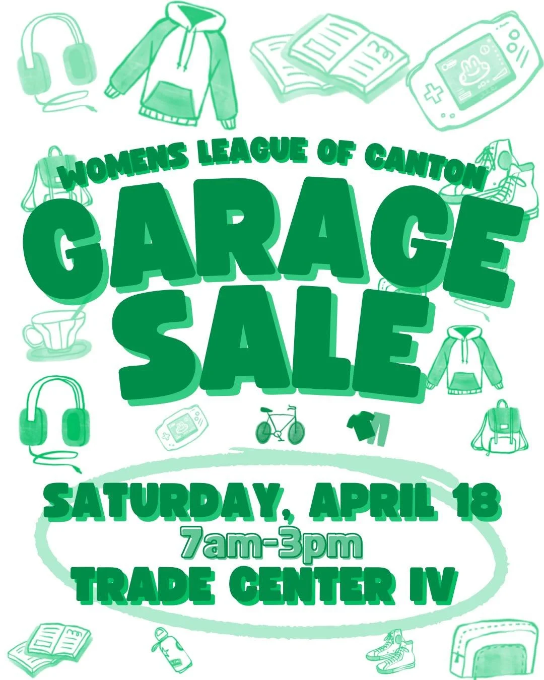 The Women’s League of Canton Garage Sale