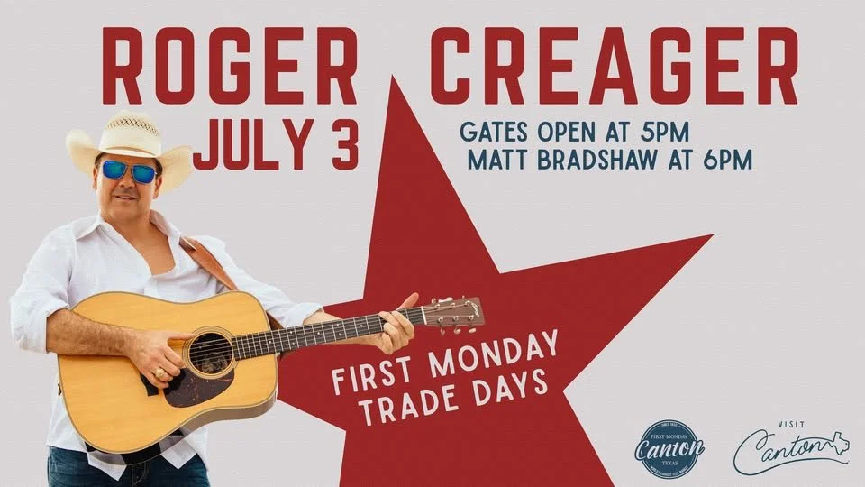 Roger Creager Live at First Monday!