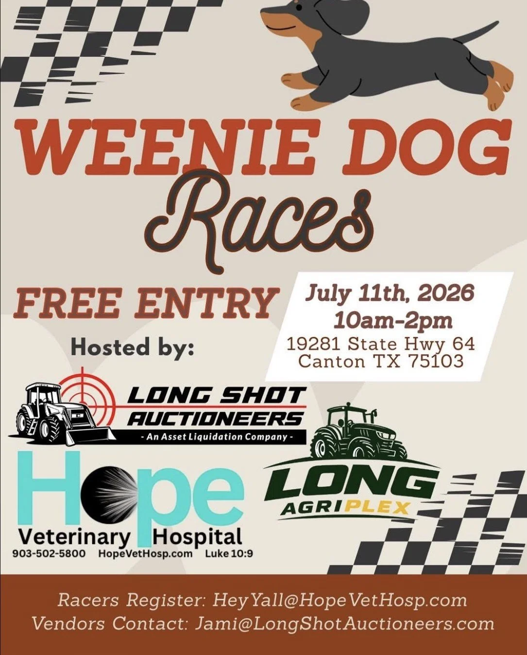 Weenie Dog Races