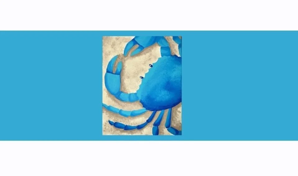 Blue Crab Paint Night