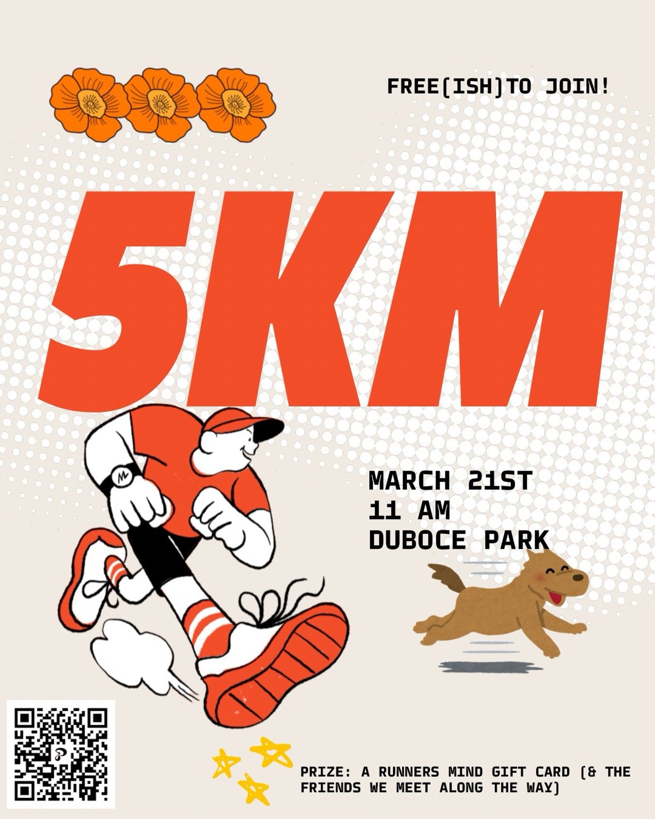 Join our 5k fun run this weekend! Link in bio to view the Strava route &amp; to RSVP !
