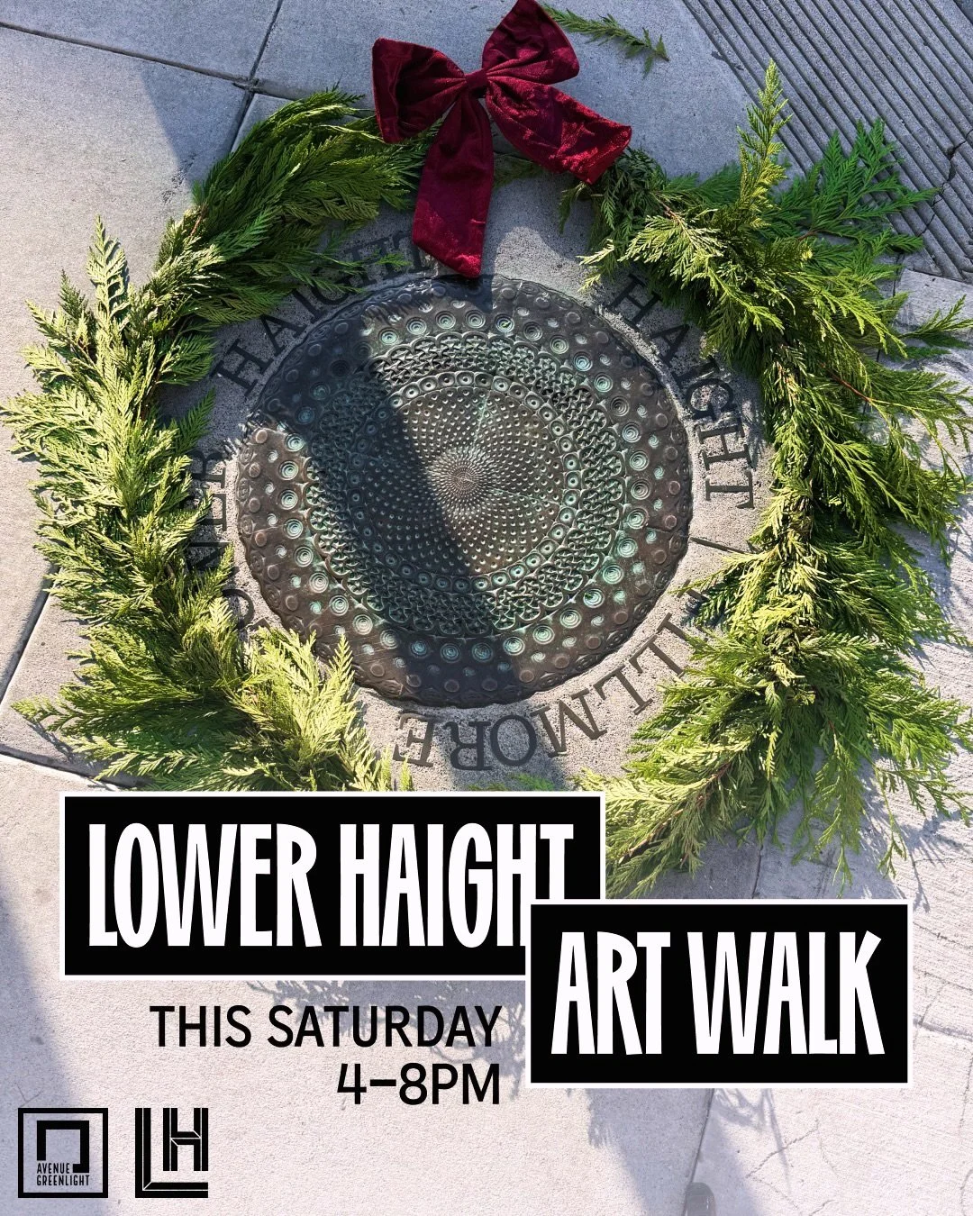 Shop Local &amp; support our small business&rsquo; this weekend; join the Lower Haight Holiday Art Walk, Saturday, December 6, 4-8pm. Maybe possible by @avenuegreenlight &amp; Lower Haight Merchants &amp; Neighbors Association.

Shop Fillmore &amp; H