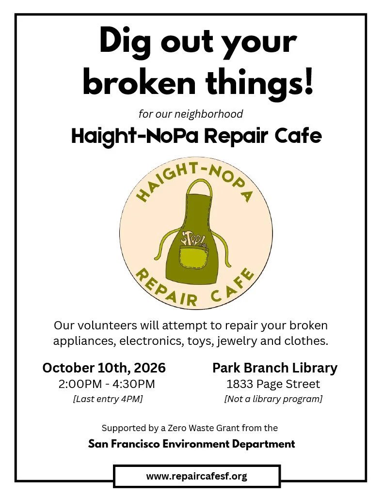 Haight-Nopa Repair Café