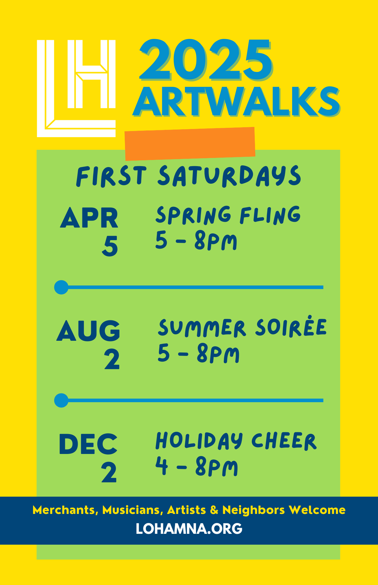 LoHaMNA 2025 ArtWalk Schedule.png