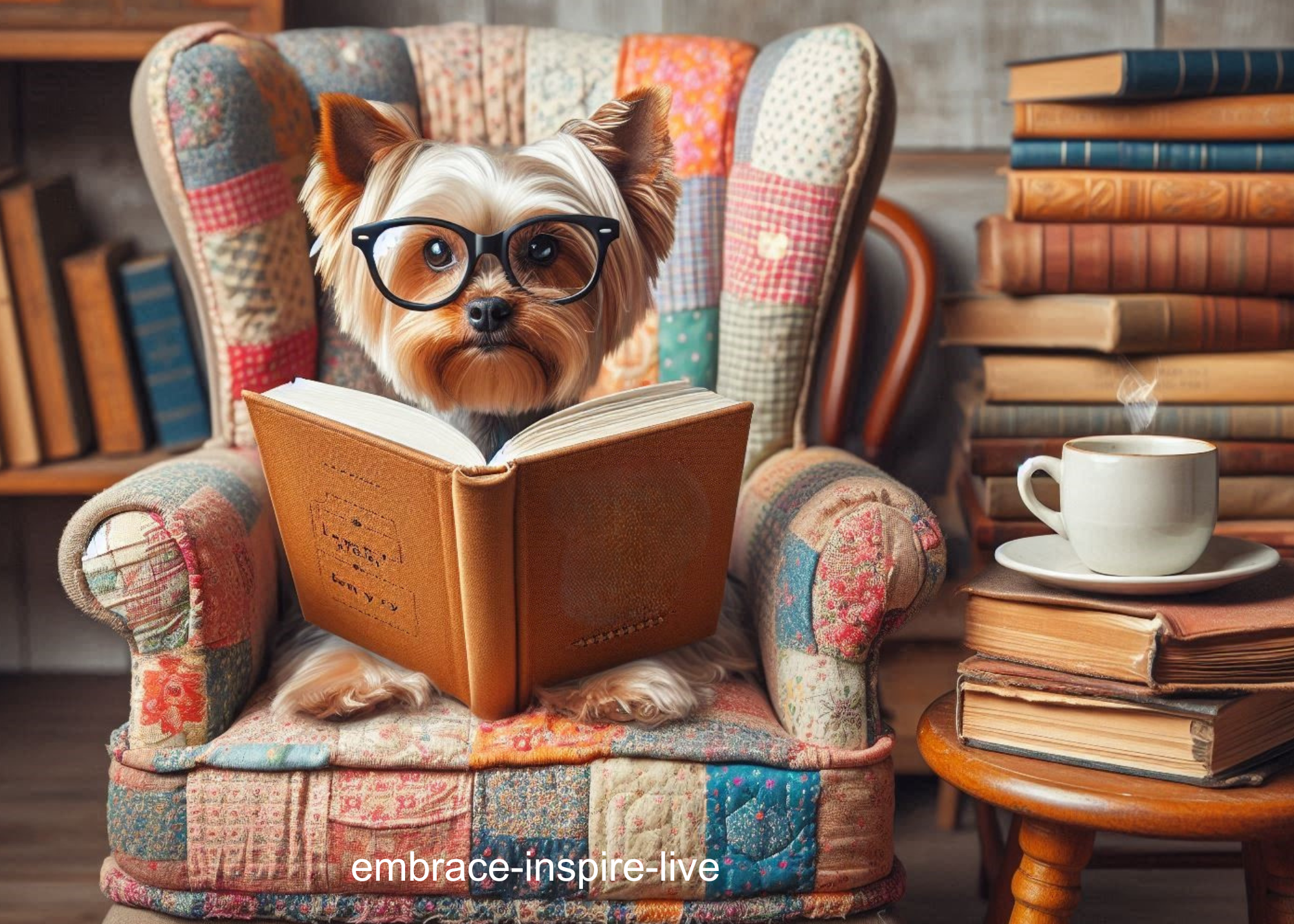 Yorkie Dog Book 5X7.png